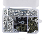 177pcs Fairing Bolts Motorcycle Screws Body Screws Nuts For kawasaki z750 z900 z1000 z800 versys 650 er6n ninja 400 300 h&otilde;be