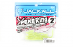 Jackall Soft Lure SW Light Game Peke Ring 2.0 Glow Chart Silver (2870)