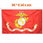 90*150 cm Ameerika armee USA Ameerika &Uuml;hendriikide merejalav&auml;e-USMC pol&uuml;strist lipu b&auml;nnerid as the picture
