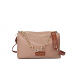 PU-nahast Crossbody kott naistele Suure mahutavusega rahakott &otilde;lakott Keskmise suurusega rahakott kettidega khaki