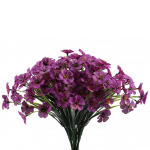 Home Outdoor Kunstlilled Lillekaunistus 31cm DIY lilla