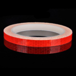 1 tk 8M peegeldav ohutuskleebis helkurteip auto jalgratas &ouml;&ouml; liiklusohutuse hoiatus punane