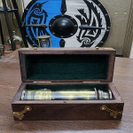 Messingist Ottway funktsionaalne teleskoop, spetsiaalsed l&auml;&auml;tsed, kingitus talle 27,94 cm