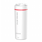 220 V mini veekeetja, 450 ml multifunktsionaalne soojendustass, hautistops Tervist s&auml;ilitav termopott kaasaskantav reisiteekann EU-Boil water