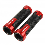 7/8'' 22MM Motorcycle CNC aluminum anti-slip handle grips handle bar grip hand For HONDA PCX 125 PCX125 PCX 150 PCX150 punane