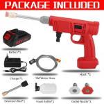 88VF 1000 W juhtmeta veejoaga autopesumasin, kaasaskantav k&otilde;rgsurveveepihustusp&uuml;stoli vahuvee d&uuml;&uuml;side puhastusmasin 1*Battery