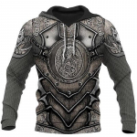 Meeste kapuuts Pullover Hoodie dressipluus Kerge kapuuts Graafiline Tribal Armour Paelprindiga vabaaja igap&auml;evane 3D-printidega spordir&otilde;ivad S