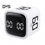 Tootlikkus kuubiktaimer Gravitatsiooniandur P&ouml;&ouml;ratav LED-ekraan 4 eelseadistatud aega, kaks režiimi Ajahaldus Taimer ja toiduvalmistamine &Uuml;li&otilde;pilaste uuring Mini-digitaalne