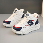 Talvised uued erinevat v&auml;rvi fliisist isakingad puuvillased kingad valged naiste kingad, soojad, libisevad p&otilde;hjad, suurendavad vabaajajalatsid 35 sinine