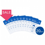 SIDMOOL Real Moisture Mask Pack 22g sobib niisutamiseks/rahustamiseks (3 v&otilde;imalust) 20PCS
