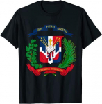Vapp Republica Dominicana Bandera Dominikaani lipp Suurep&auml;rane Unisex T-s&auml;rk S