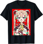 Anime T&uuml;druk Esteetiline Jaapani Waifu Kawaii Parim Disain Unisex T-s&auml;rk XXXXL