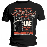 Motorhead Lemmy Firepower Unisex T-s&auml;rk S