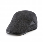 S&uuml;gistalvem&uuml;ts Meeste Forward Cap &otilde;mblemine PU Ruuduline Baret Peaked Cap must