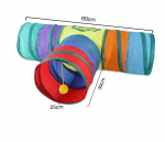 Kokkupandav Kassim&auml;ngutunnel Lemmikloomade M&auml;nguasjad &Uuml;hendatav Kassitunnel Kassi Toru M&auml;nguasjad Kokkupandav Auguga Kutsikas V&auml;rvilised Lemmikloomade M&auml;nguasjad Show as picture tumeroheline v&auml;rv