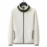 Talvine pl&uuml;&uuml;sist soe fliisjakk paksu teddy-sametvoodriga L