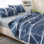 Nahas&otilde;bralik pestud puuvillane kliimaseade, &uuml;hekordne suvine jahe tekk Kevadine ja s&uuml;gisene &otilde;huke tekk 200X230cm Only a Quilt
