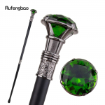 Roheline Teemant T&uuml;&uuml;pi H&otilde;bedane K&auml;imiskepp Moodne Dekoratiivne K&auml;imiskepp H&auml;rrasmehelik Elegantne Cosplay Kepp Nupp Karikas 93cm roheline