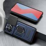 KEYSION p&otilde;rutuskindel soomus&uuml;mbris Xiaomi POCO X6 Pro slaidikaamera objektiivi kaitser&otilde;ngastele telefoni tagakaas POCO X5 Pro 5G jaoks for POCO X6 Pro