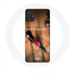 Samsung Galaxy A51 &uuml;mbris Squid m&auml;ng Logo soldier