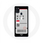 Samsung Galaxy A21S &uuml;mbris Monaco lennupilet