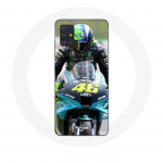 &Uuml;mbris Samsung Galaxy A71 Valentino Rossi mootorratta v&otilde;idus&otilde;idujuhi 46 jaoks