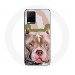 Coque pour Vivo Y21s 2021 / Y21 2021 Chien de Pitbull marron