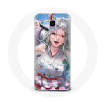&Uuml;mbris Samsung Galaxy j6 2018 Yamato One Piece Anime jaoks