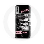 Coque pour Samsung Galaxy A50 Blackpink Square One Album Affiche Chanson BOOMBAYAH