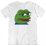 Pepe The Frog Meme Cartoon Huumor Hip Hop Party Dj Funny Tee Unisex T-s&auml;rk S