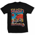 Rush Us Tour Neil Peart Geddy Lee Alex Lifeson Tee Unisex T-s&auml;rk S