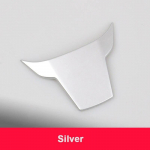 For Honda Civic 10th 2016-2018   Steering wheel decoration stickers sets of modified patch interior sequins decorative ABS Chrome