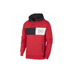 Air Jordan 11 Legacy Patchwork Pullover Hoodie Meeste Pealmine Punane CU1510-687 S