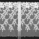 32 cm laius 2 jardi/partii Paber valge v&otilde;rk Lillekroonleht Puuvill Tikitud pits, DIY seelikukaunistustarvikud 32cm*2Yards valge