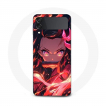 Coque Samsung Galaxy Z Flip3 Demon Slayer Nezuko Kamado Manga anime