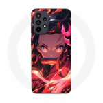 Coque Maniacase pour Samsung Galaxy A32 4g Demon Slayer Nezuko Kamado Manga anime
