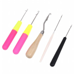 5 tk/komplekt plastist heegeln&otilde;ela punumine riiv konks kudumine juuste k&auml;sit&ouml;&ouml;