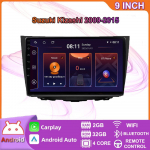 Suzuki Kizashi 2009&ndash;2015 autoraadio Android GPS-navigatsioonis&uuml;steemile stereo QLED multimeediumipleier CarPlay peakomplektile 2+32GB