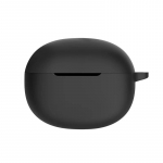 Oppo Realme Buds T100 / T300 k&otilde;rvaklappide kaitse&uuml;mbris, silikoonist &uuml;mbris, silikoon Puhasv&auml;rviline kate Oppo Realme Budsi jaoks For Realme T300 must
