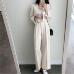 Naiste &uuml;likond, kevad-s&uuml;gis, uus Korea must vabaaja v&auml;ike &uuml;likond, naiste 2-osaline &uuml;likond M beež