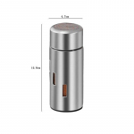 Roostevabast terasest soolapipra loksutajad v&uuml;rtsijaotur Suhkrupurgid maitseainepudeli konteiner BBQ piserduspulber k&ouml;&ouml;giriist