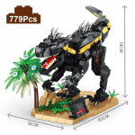 Jurassic Parki dinosauruste maailm ehitusklotsid Tyrannosaurus Rex klotsid komplektid Brachiosaurus poiste m&auml;nguasjad lastele j&otilde;ulukingid No Box