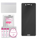 apgo Privacy Matte Hybrid protective glass compatible with Sony Xperia X Performance, flexible nano glass, great replacement for tempered glass, scrat
