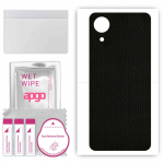 apgo Protective Skin Sticker for the back compatible with Oppo A17k, Wrap Film, Foil, Vinyl - Pattern Matrix