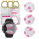 3x apgo Ultra-Clear Hybrid kaitseklaas, mis &uuml;hildub Amazfit T-Rex 2-ga, painduv nanoklaas, suurep&auml;rane asendus karastatud klaasile, kriimustuskindel