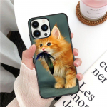 soft funda pet maine coon cat Telefoni kate iphone 14pro 11pro 12 13pro max 5s 6s xs 7 8plus SE xr 12mini Coque &uuml;mbristele Iphone 5 5S