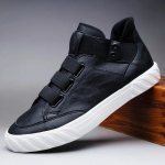 Meeste Nahkkingad Uus Korea Trend Mugavad Loaferid Briti Mood Meeste K&otilde;rge S&auml;&auml;rega Tossud Mokassiinid Zapatos De Hombre 38