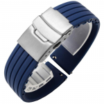 Kella rihm Silikoonist Kella Rihm Tissot Omega DW Seiko Water Ghost Mido Citizen Casio Triibuline Veekindel Kummist Kella Rihm 20mm 22mm 24mm 22mm