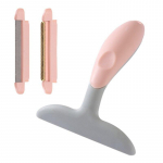 Mini kaasaskantav ebemeeemaldusriiete fuzz kangapardel villase mantli jaoks vaipade lemmikloomade karvade eemaldaja karusnaha puhastushari villarull sinine