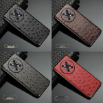 Honor Magic 4 Pro loomanahast jaanalinnumustriga nahk&uuml;mbris, t&auml;iskaitsega &uuml;mbris Honor Magic 3 Pro punane